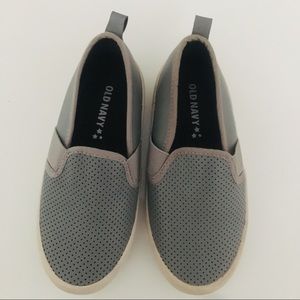 Old Navy Perforated Slip-Ons. Boys Size 9